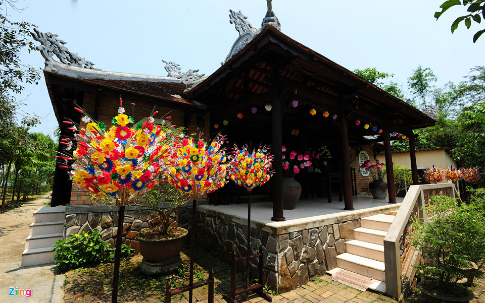 Làng hoa giấy 400 tuổi ở Huế đón Tết